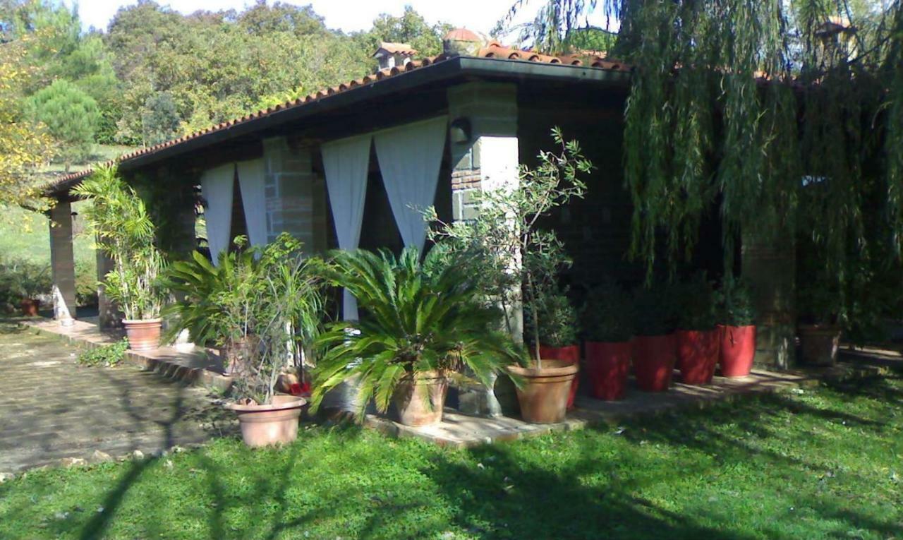 Villa Con Piscina Canale Monterano Exterior foto